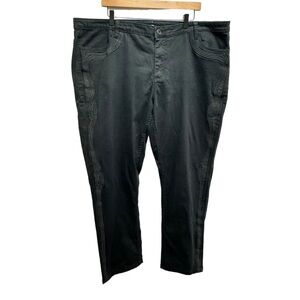 Addition Elle Love & Legend Black Straight Leg Jeans Size 22